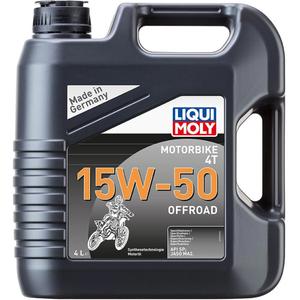 Syntetický motorový olej LIQUI MOLY Motorbike 4T 15W50 Offroad 4 l