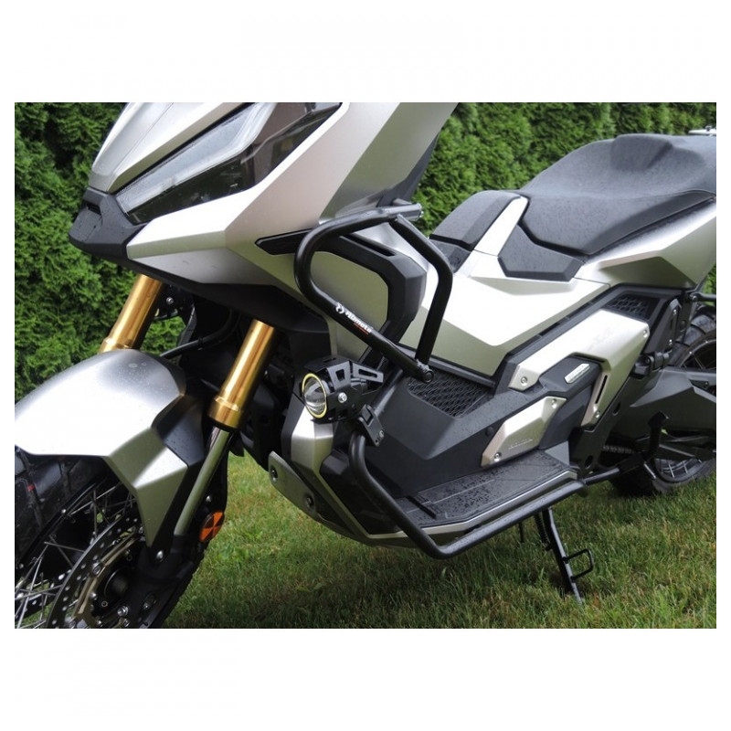 Ochranné rámy motoru RDMOTO matná černá vrchní a spodní pro HONDA X-ADV 750 2021-2023