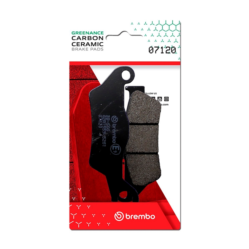 Brzdové destičky BREMBO Brzdové destičky pro skútry CC