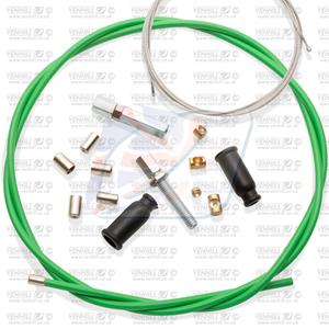 Lanko plynu univerzální sada Venhill U01-4-100-GR 6mm VNĚJŠÍ průměr (1.35m) zelená