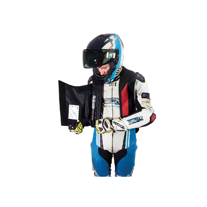 Airbagová vesta HELITE GP Air 2 černo-bílá