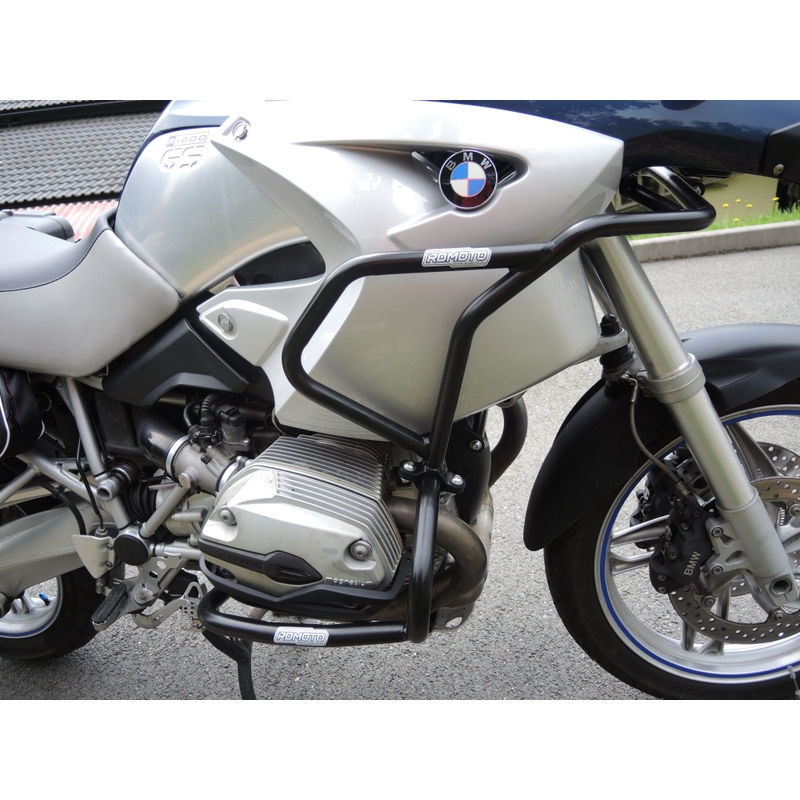 Ochranné rámy motoru RDMOTO černý vrchní a spodní pro BMW R 1200 GS 2004-2007