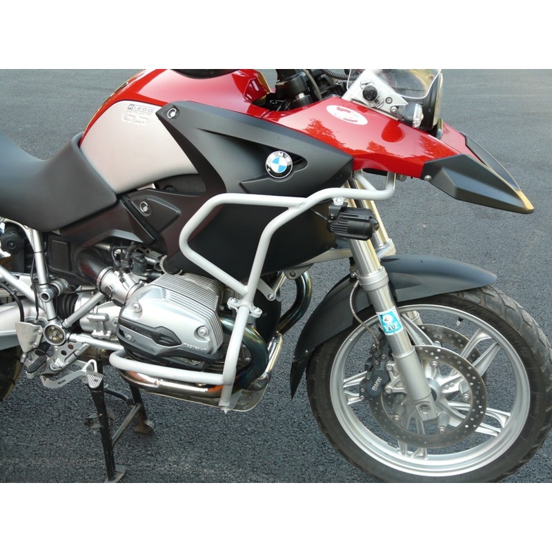 Ochranné rámy motoru RDMOTO stříbrná vrchní a spodní