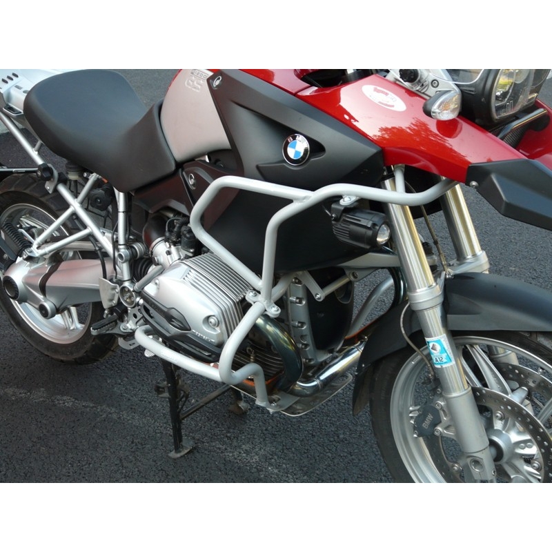 Ochranné rámy motoru RDMOTO stříbrná vrchní a spodní