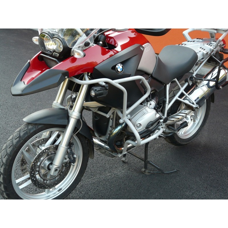 Ochranné rámy motoru RDMOTO stříbrná vrchní a spodní