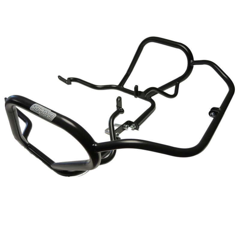 Ochranné rámy motoru RDMOTO matná černá pro HONDA XL 700 V Transalp 2007-2012