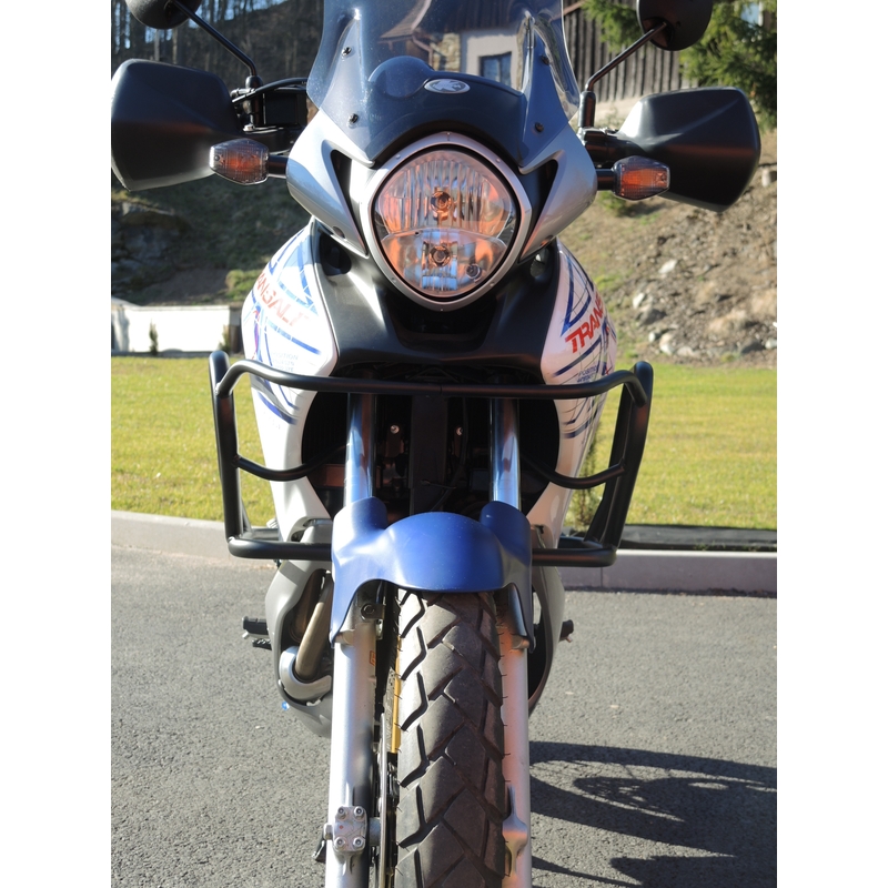 Ochranné rámy motoru RDMOTO matná černá pro HONDA XL 700 V Transalp 2007-2012
