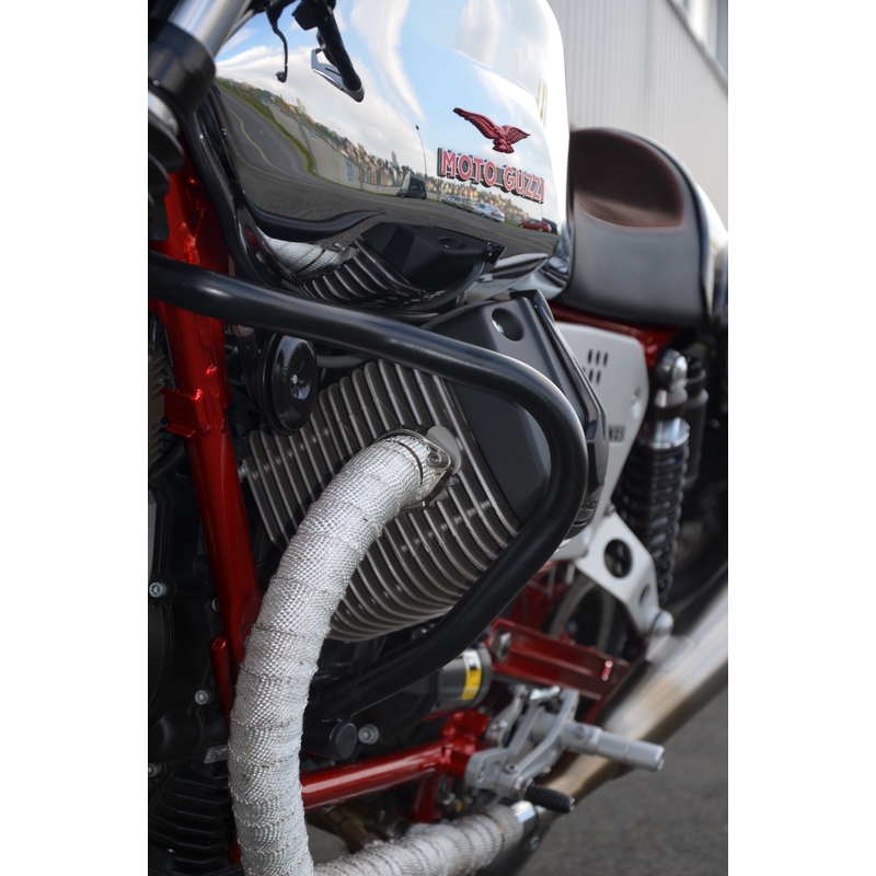 Ochranné rámy motoru RDMOTO matná černá