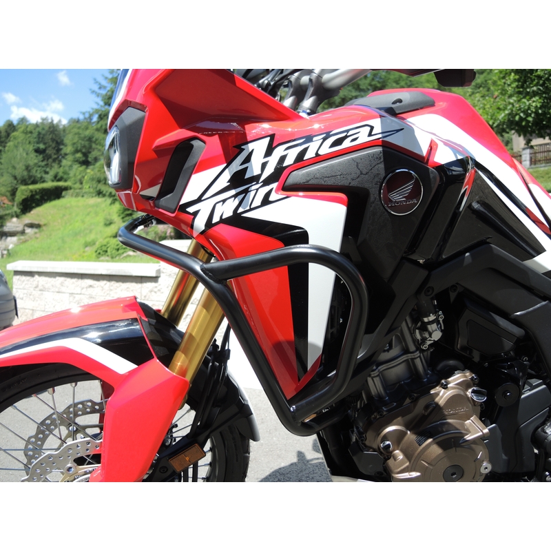 Ochranné rámy motoru RDMOTO matná černá vrchní pro HONDA CRF 1000 L Africa Twin 2016-2019
