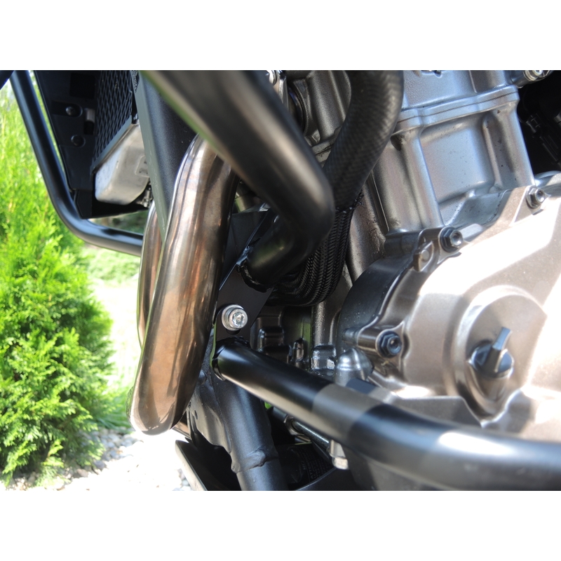 Ochranné rámy motoru RDMOTO matná černá vrchní a spodní pro HONDA CRF 1000 L Africa Twin 2016-2019