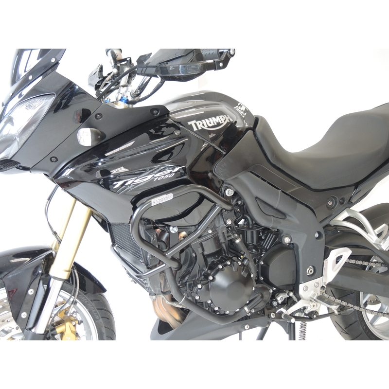 Ochranné rámy motoru RDMOTO matná černá pro TRIUMPH Tiger 1050 2006-2012