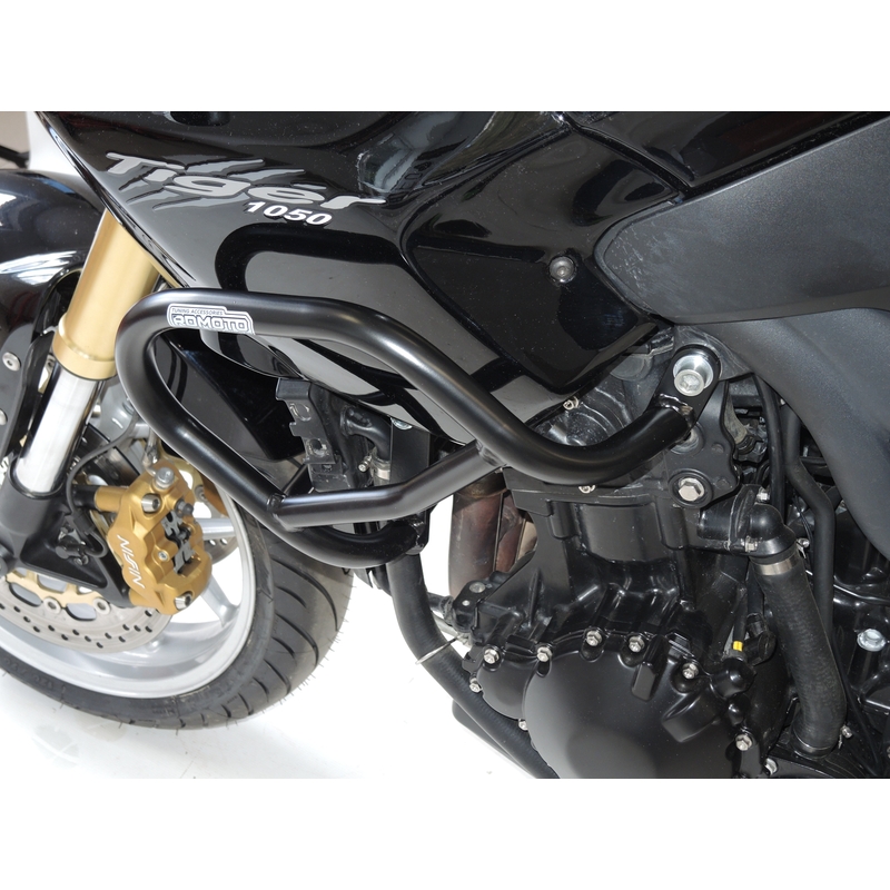 Ochranné rámy motoru RDMOTO matná černá pro TRIUMPH Tiger 1050 2006-2012