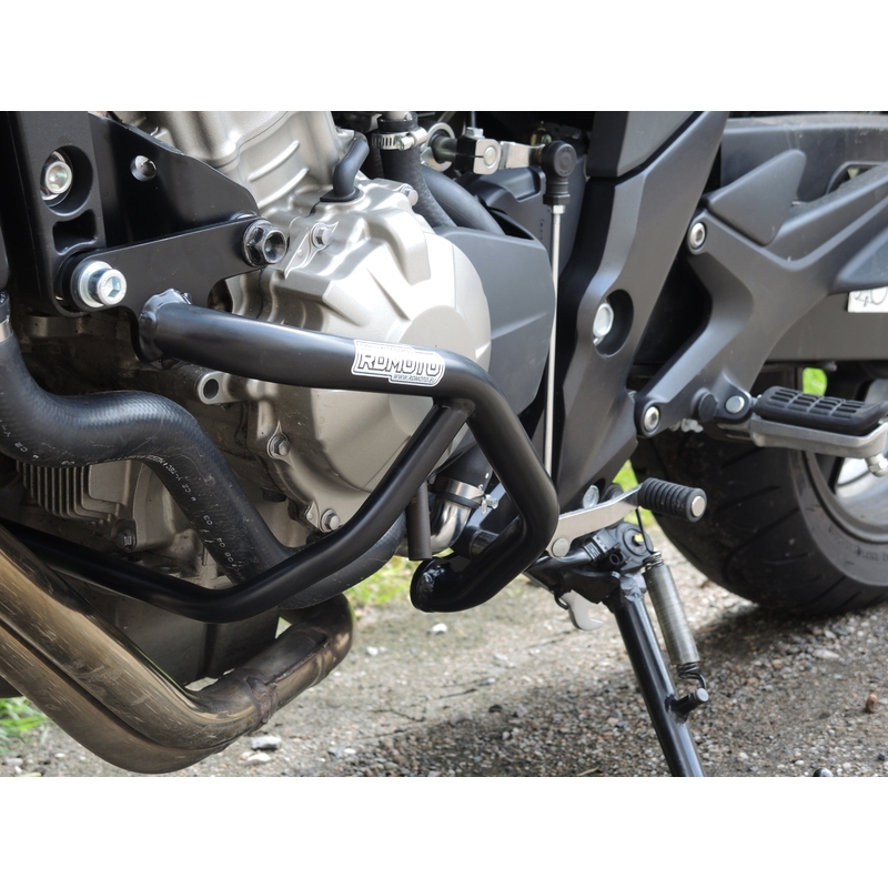 Ochranné rámy motoru RDMOTO matná černá snížení
