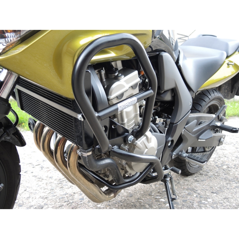 Ochranné rámy motoru RDMOTO matná černá vrchní a spodní pro HONDA CBF 600 / S 2008-2012