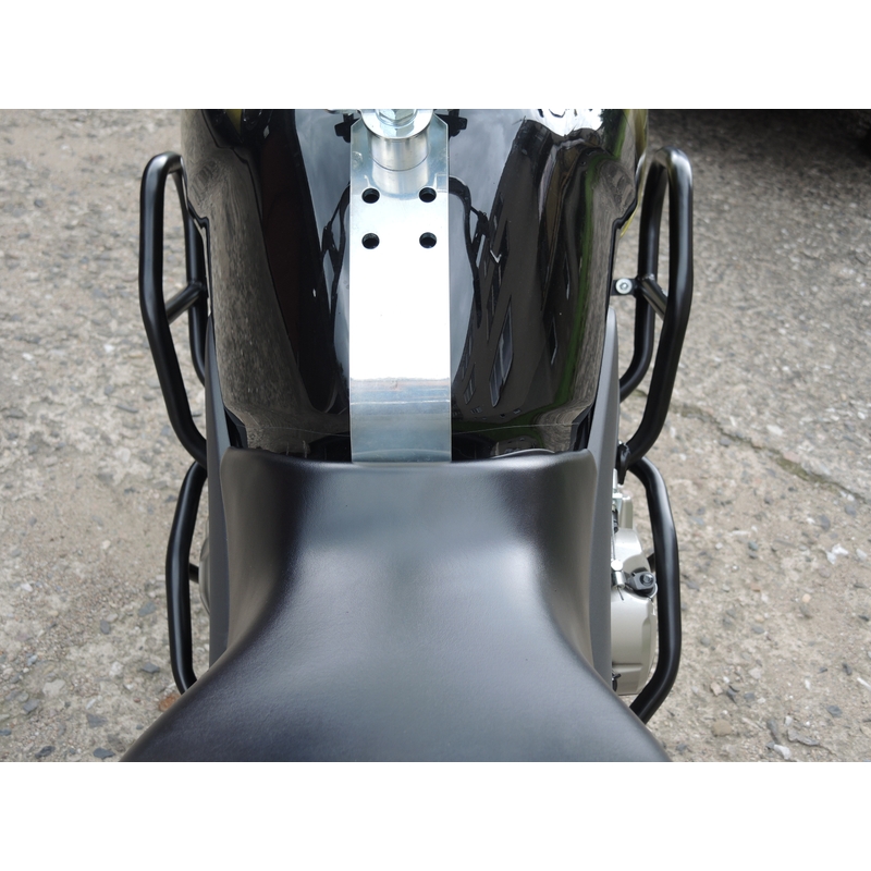 Ochranné rámy motoru RDMOTO matná černá vrchní a spodní pro HONDA CBF 600 / S 2008-2012