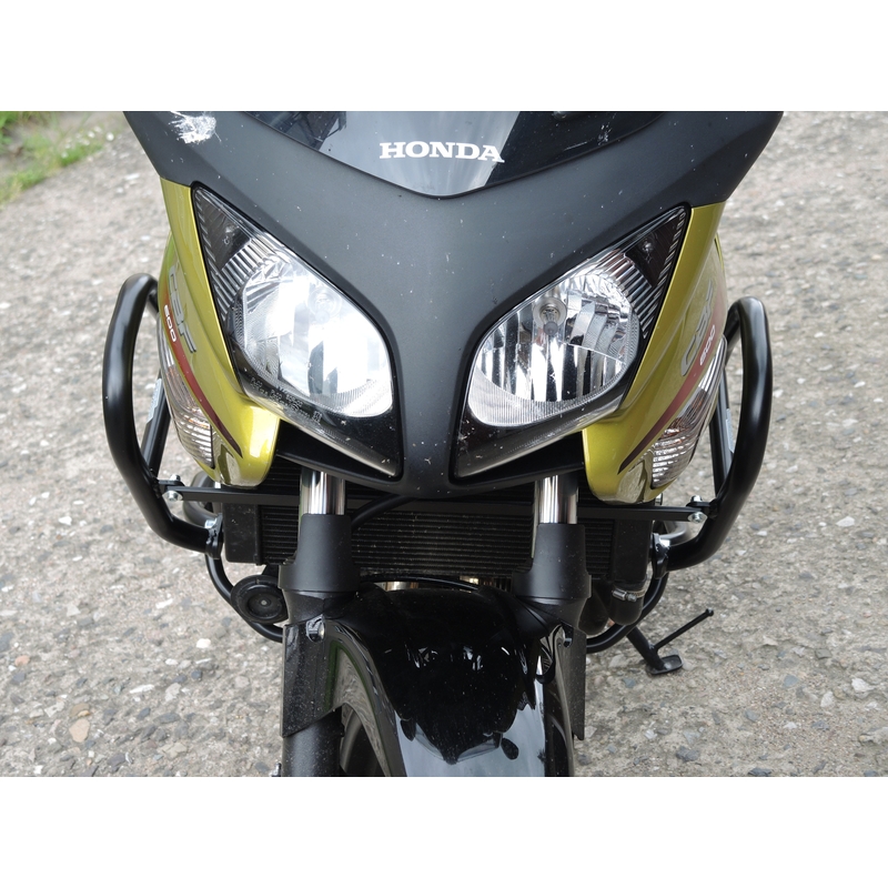 Ochranné rámy motoru RDMOTO matná černá vrchní a spodní pro HONDA CBF 600 / S 2008-2012