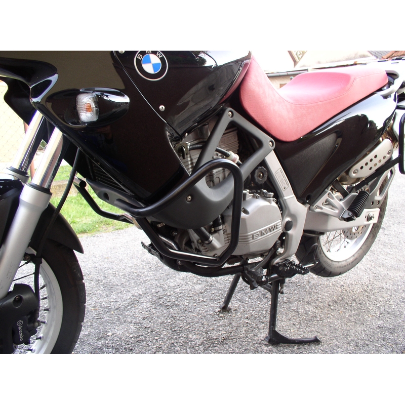 Ochranné rámy motoru RDMOTO matná černá pro BMW F 650 1993-1996
