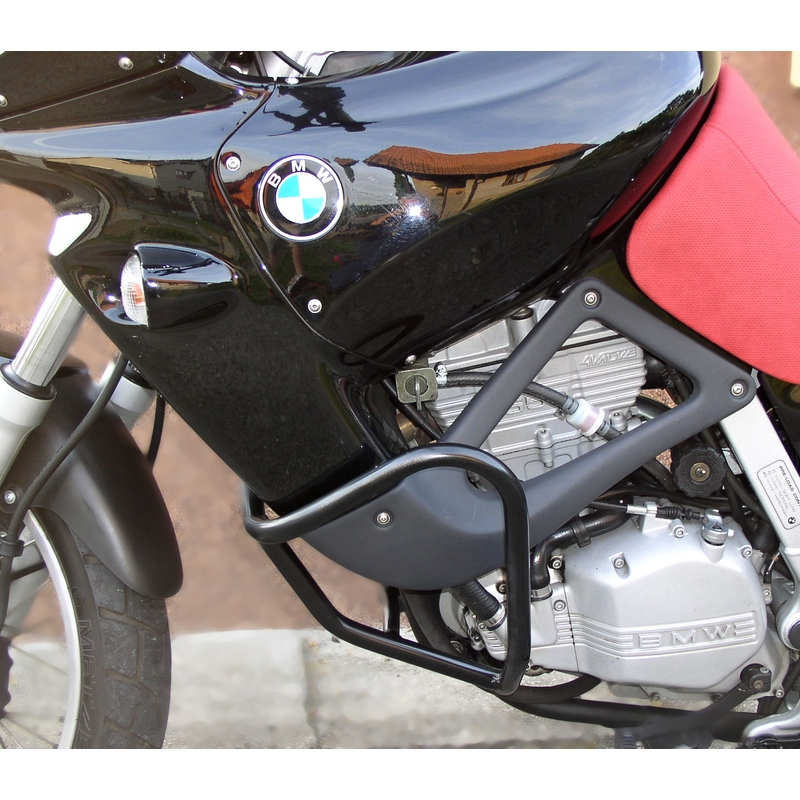 Ochranné rámy motoru RDMOTO matná černá pro BMW F 650 1993-1996