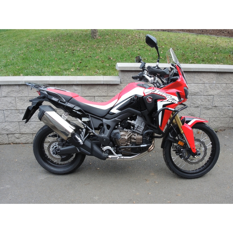 Ochranné rámy motoru RDMOTO černá vrchní a spodní pro HONDA CRF 1000 L Africa Twin 2016-2018
