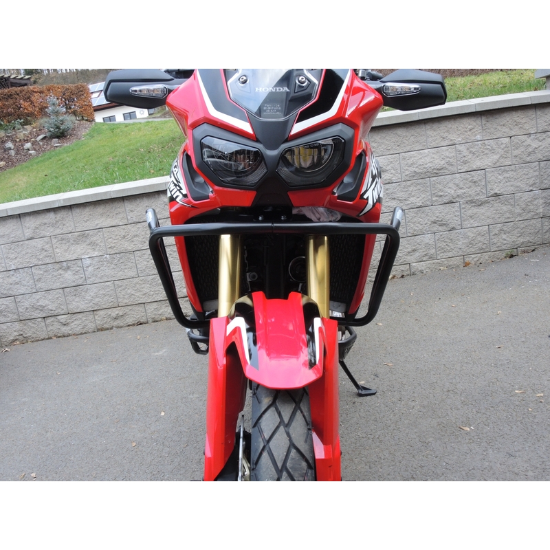 Ochranné rámy motoru RDMOTO černá vrchní a spodní pro HONDA CRF 1000 L Africa Twin 2016-2018