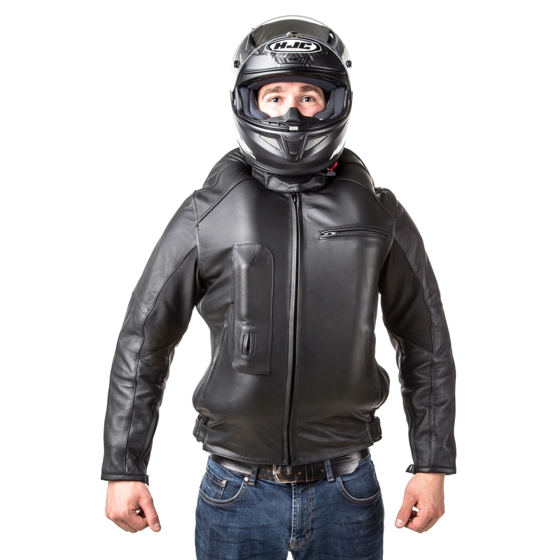 Airbagová bunda HELITE Roadster černá