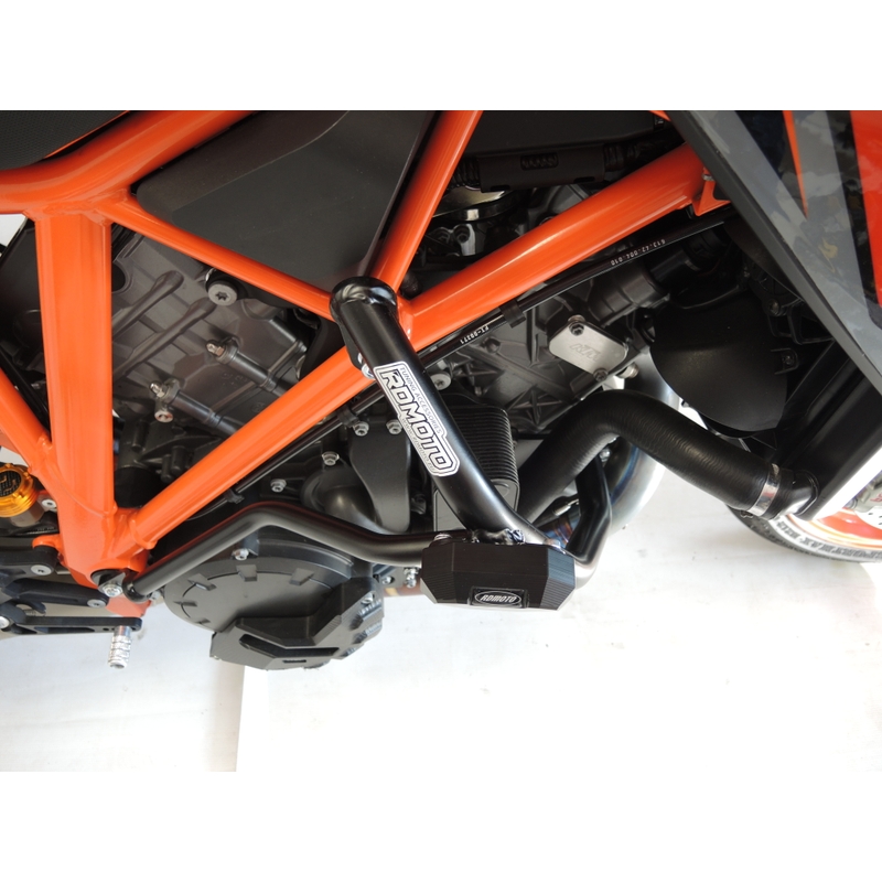 Ochranné rámy motoru RDMOTO matná černá výprodej