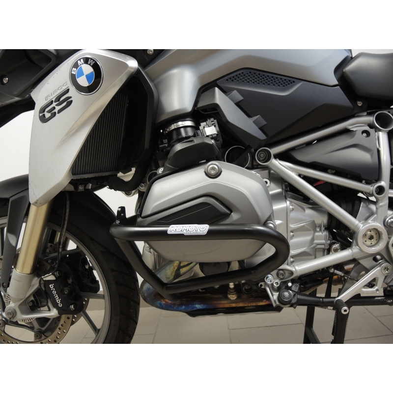 Ochranné rámy motoru RDMOTO matná černá snížení