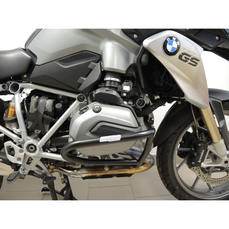 Ochranné rámy motoru RDMOTO matná černá snížení