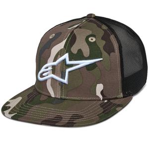 Kšiltovka Alpinestars Corp zelená camo-černá