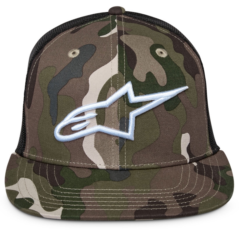 Kšiltovka Alpinestars Corp zelená camo-černá