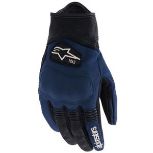 Rukavice na motorku Alpinestars Tracker tmavě modro-černé