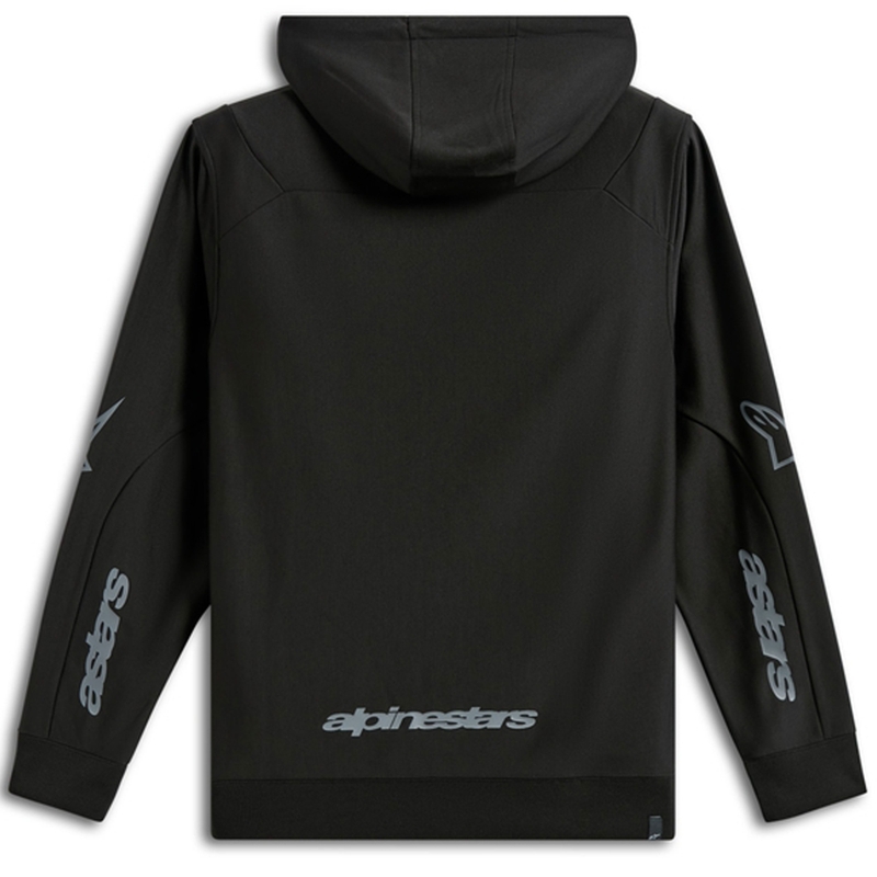 Mikina Alpinestars Sessions 3 Hoodie černo-šedá