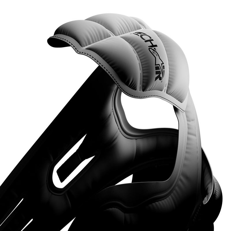 Airbagová vesta Alpinestars TECH-AIR®MX Plasma system bílo-černo-červená