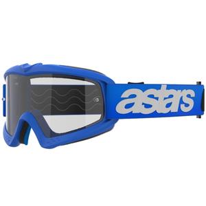 Dětské motokrosové brýle Alpinestars Vision Youth Blaze modré s čirým zorníkem