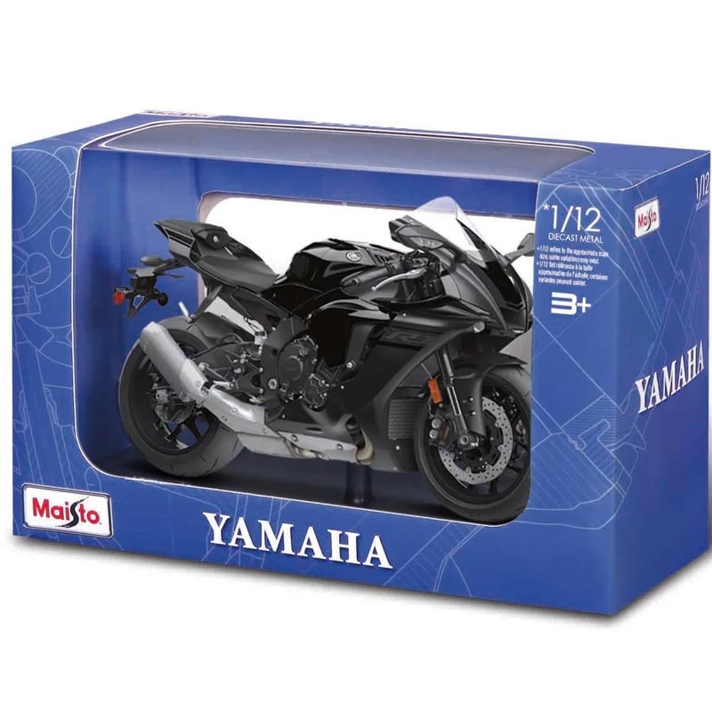 Model motorky Maisto Yamaha YZF-R1 1:12 černý