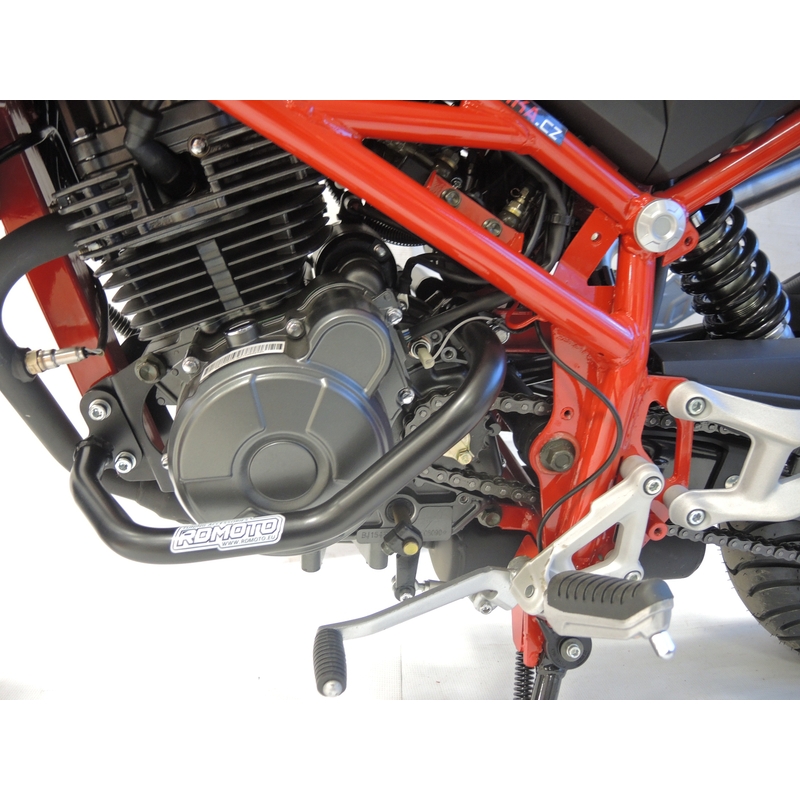 Ochranné rámy motoru RDMOTO matná černá
