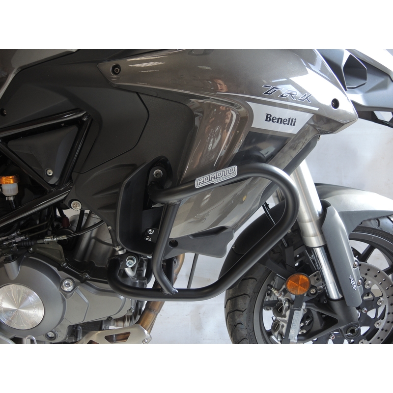 Ochranné rámy motoru RDMOTO matná černá
