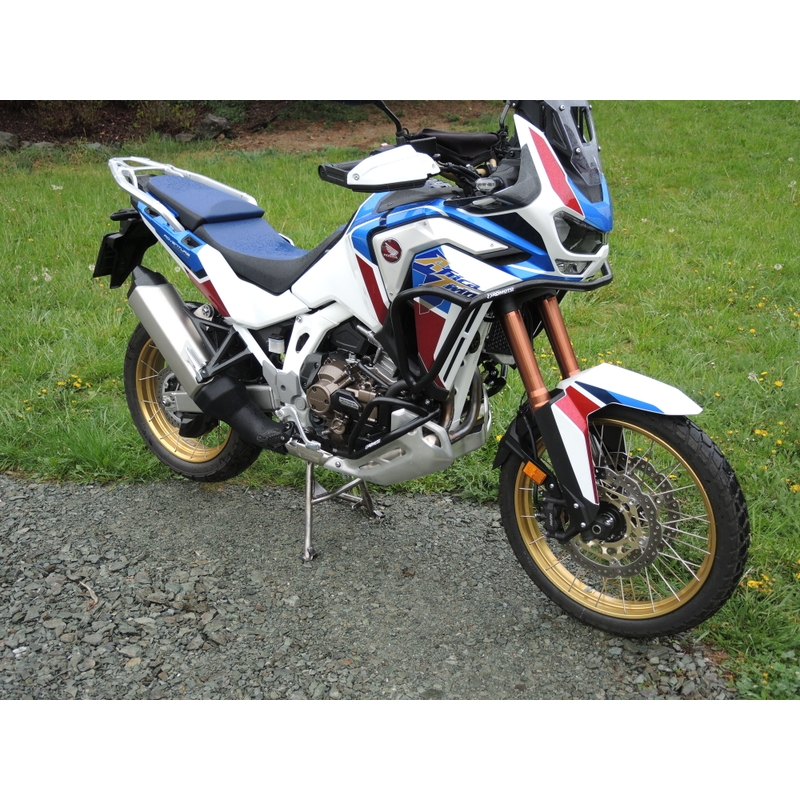 Ochranné rámy motoru RDMOTO černý vrchní a spodní pro HONDA CRF 1100 L Africa Twin 2020-2023