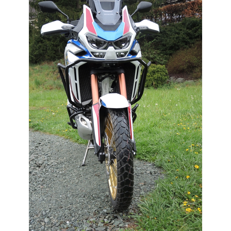 Ochranné rámy motoru RDMOTO černý vrchní a spodní pro HONDA CRF 1100 L Africa Twin 2020-2023