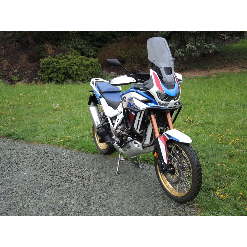 Ochranné rámy motoru RDMOTO černý vrchní a spodní pro HONDA CRF 1100 L Africa Twin 2020-2023