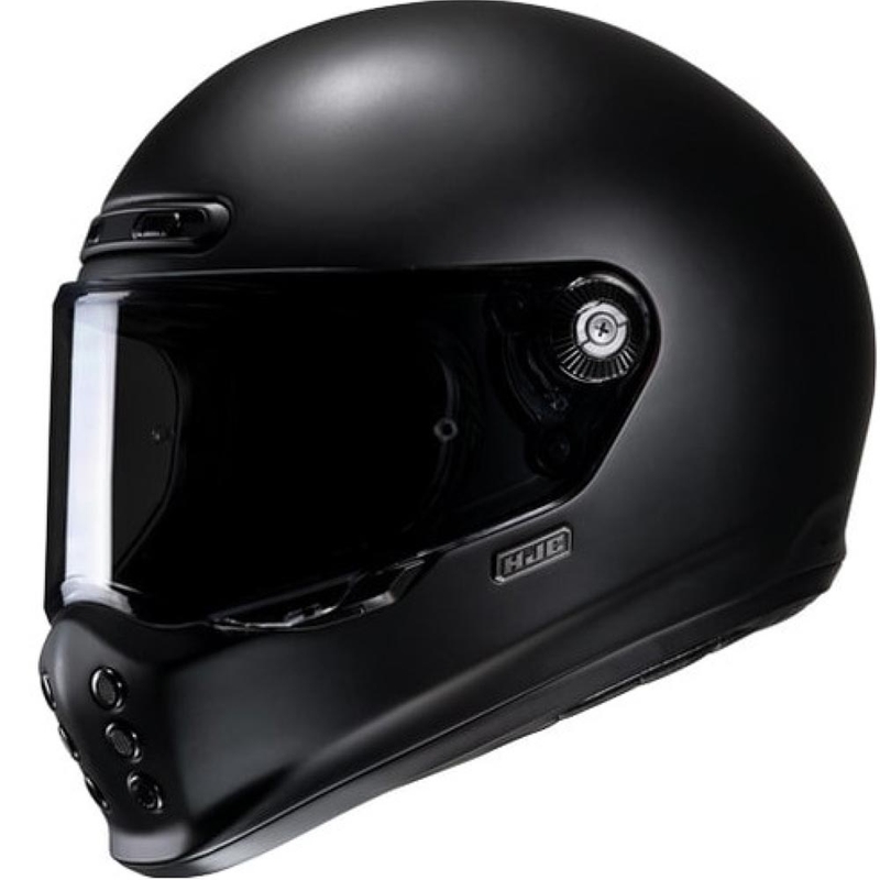 Integrální přilba na motorku HJC V10 Solid semi flat černá 2 - II. jakost
