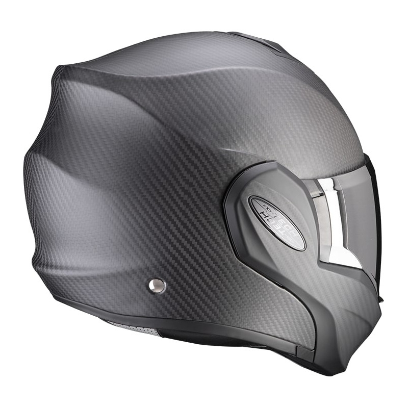 Překlápěcí přilba Scorpion EXO-TECH EVO Carbon černá matná - II. jakost