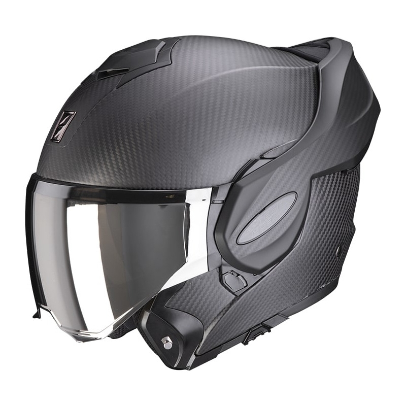 Překlápěcí přilba Scorpion EXO-TECH EVO Carbon černá matná - II. jakost