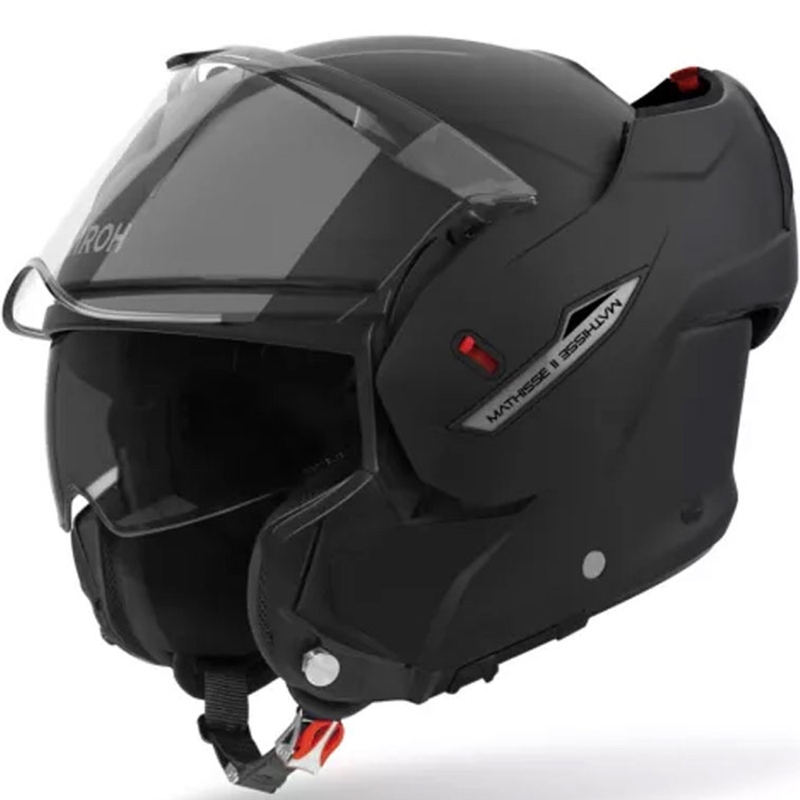 Překlápěcí helma na motorku Airoh Mathisse 2 Color matná černá - II. jakost