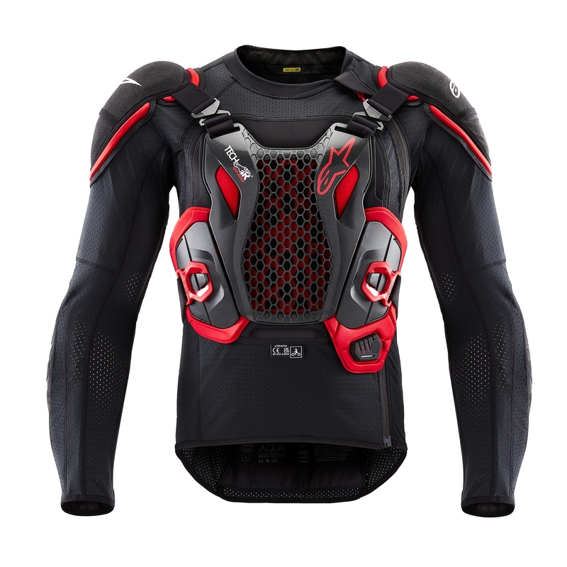 Airbagová vesta Alpinestars TECH-AIR®OFF-ROAD system černo-červená - II. jakost