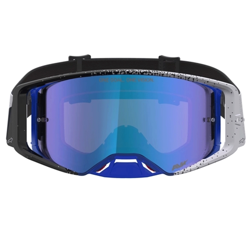 Motokrosové brýle Alpinestars Supertech Hiten černo-modré