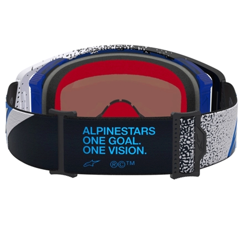 Motokrosové brýle Alpinestars Supertech Hiten černo-modré