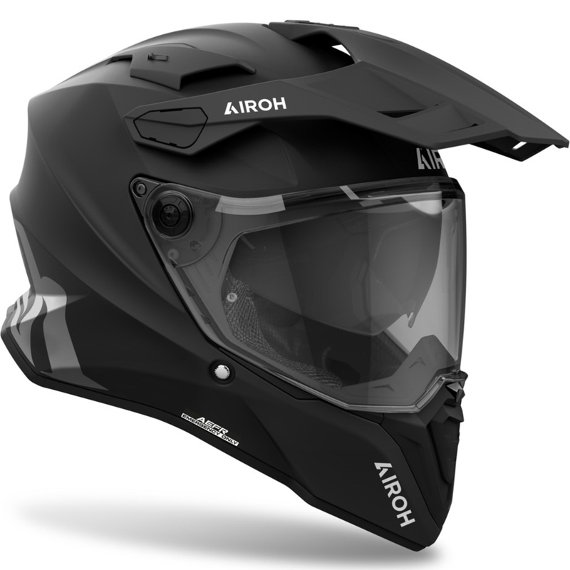 Enduro helma Airoh Commander 2 Color matná černá - II. jakost