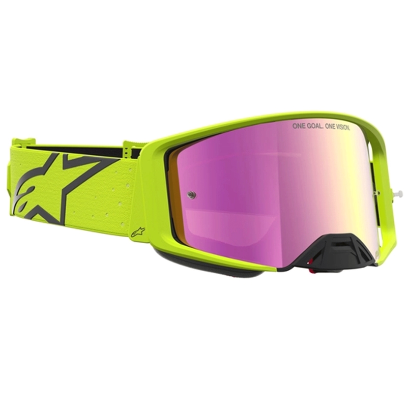 Motokrosové brýle Alpinestars Supertech Vesta fluo-žluto-černé