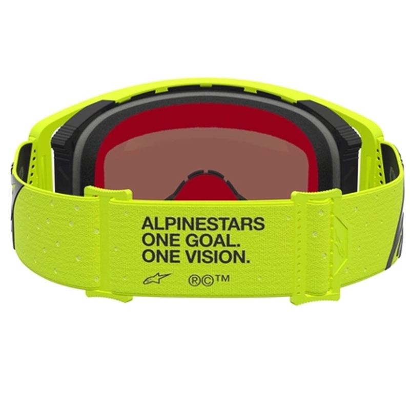 Motokrosové brýle Alpinestars Supertech Vesta fluo-žluto-černé